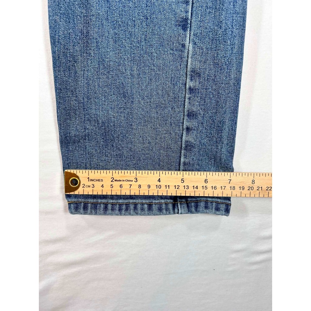 Levis 505 Regular Fit Straight Leg Jeans Blue Denim W30 L30 00505-2146 - Picture 3 of 8